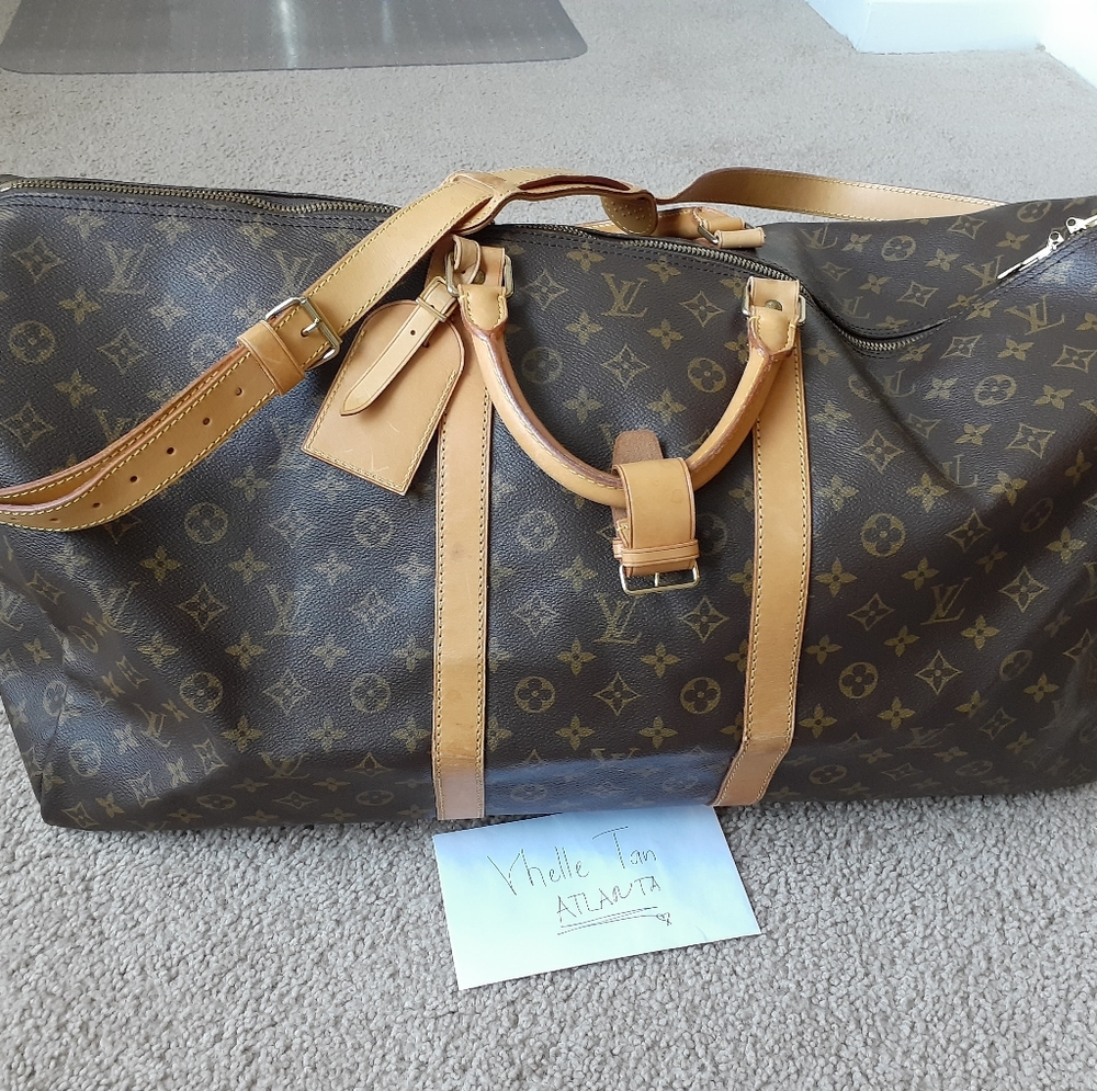 SOLD****Louis Vuitton Keepall Bando 60